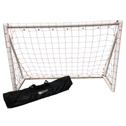 Portable Soccer PVC Frame with Red Net